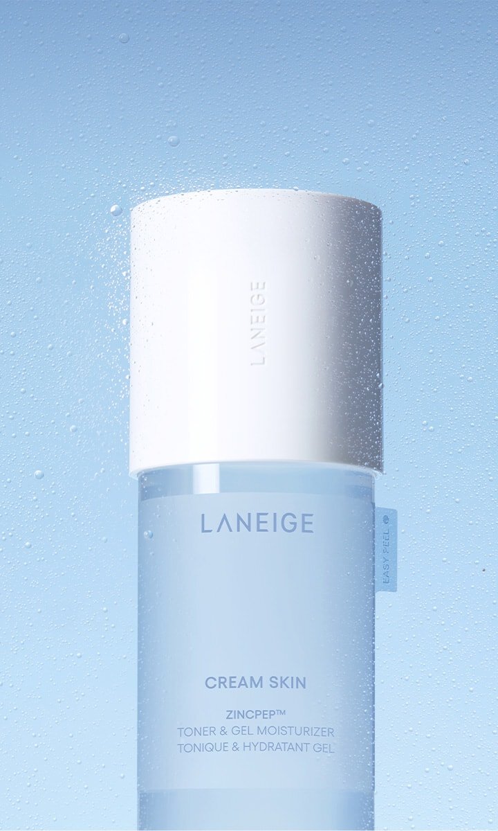 Image showing the refreshing, non-sticky watery texture of the product