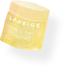 LANEIGE LIP Sleeping Mask [Vanilla] 20g product illustration images