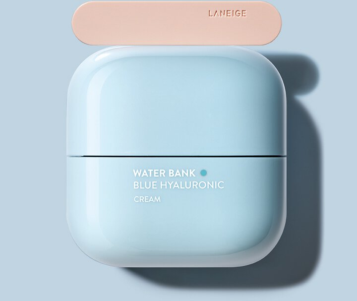 water bank blue hyaluronic cream for combination to oily skin