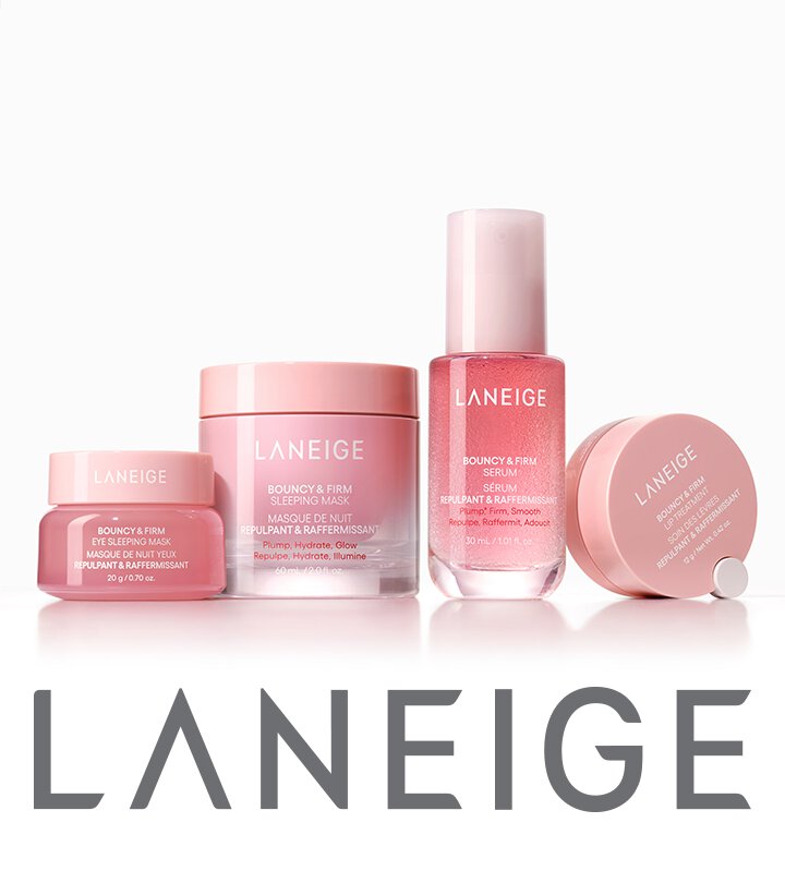 LANEIGE BOUNCY & FIRM EYE SLEEPING MASK, SLEEPING MASK, SERUM, LIP TREATMENT