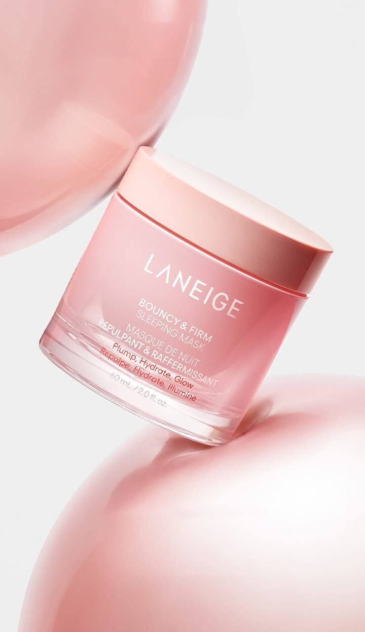 'BOUNCY & FIRM FACE SLEEPING MASK' 模型