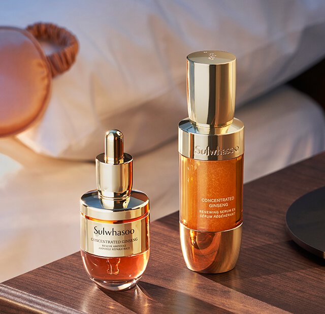 Sulwhasoo Concentrated Ginseng Renewing serum EX & Sulwhasoo Concentrated Ginseng Rescue Ampoule
