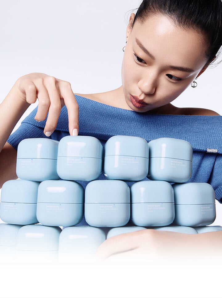 water bank blue hyaluronic cream for combination to oily skin