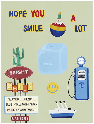 WATER BANK CREAM illustration