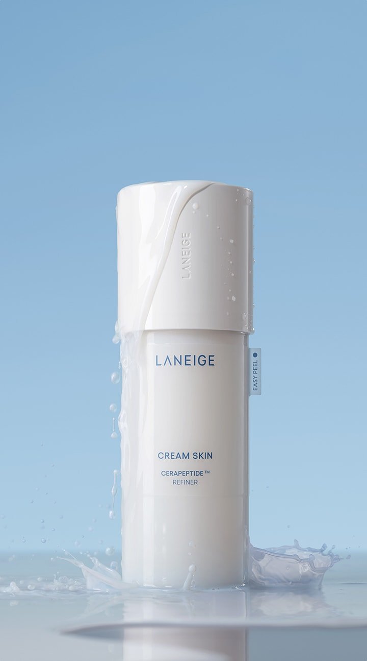 laneige CREAM SKIN CERAPEPTIDE™ toner & moisturizer tonique & hydratant, A milky cream-to-toner