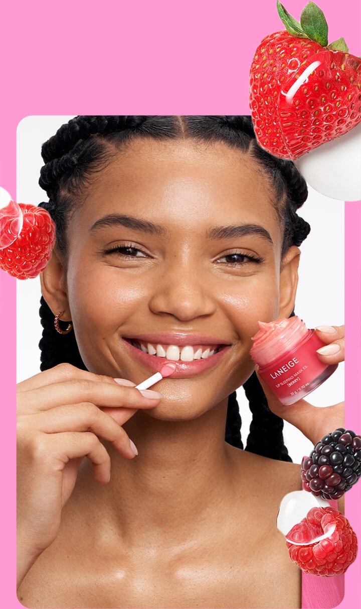 LIP SLEEPING MASK’s model