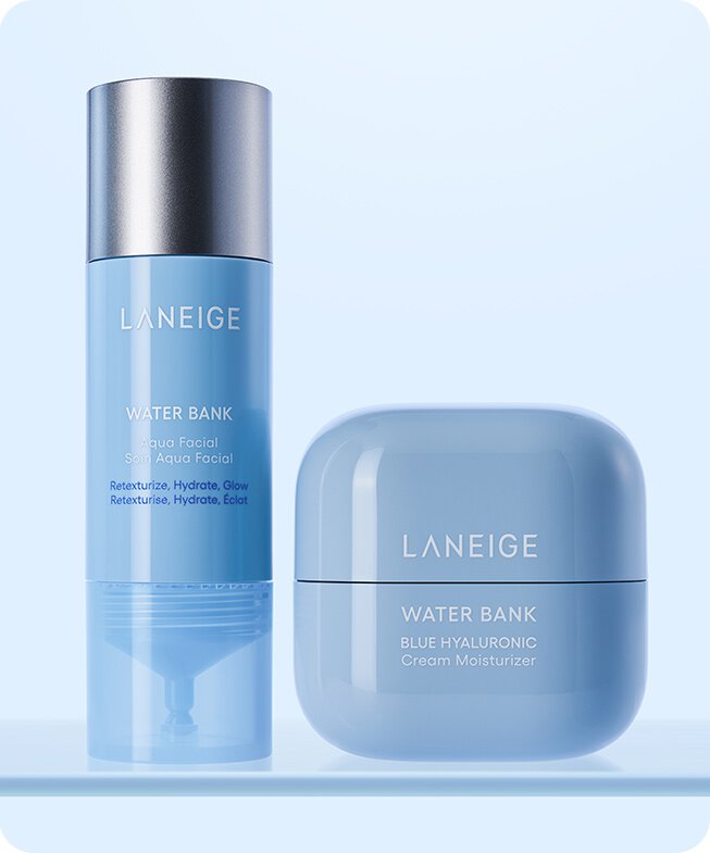 Water Bank Aqua Facial + Water Bank Moisturizer