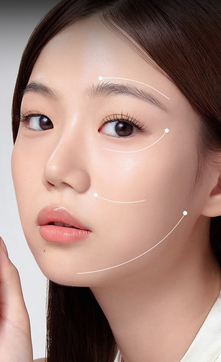 Visible formulation on the surface of Laneige Perfect Renew 3X Cream Advanced.