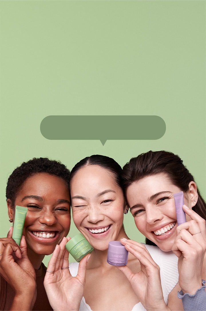 NEW Bubble Tea Collection of Lip Glowy Balm and Lip Sleeping Mask (Taro Bubble Tea and Matcha Bubble Tea)