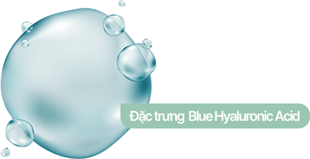 Đặc trưng  Blue Hyaluronic Acid