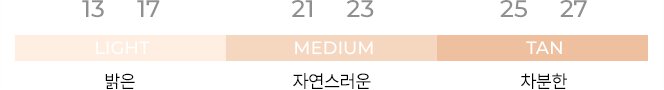피부 밝기 표