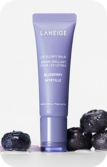 LIP GLOWY BALM’s BLUEBERRY COLOR