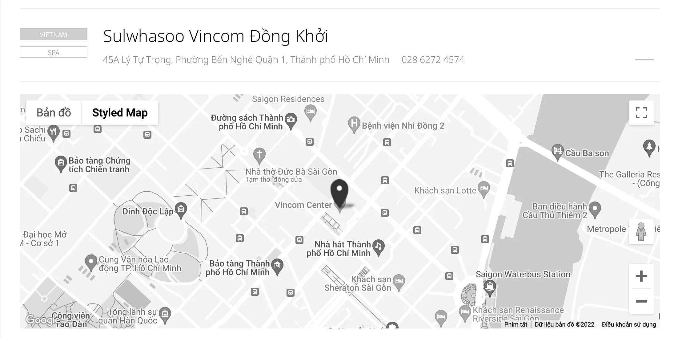 Sulwhasoo Vincom Đồng Khởi