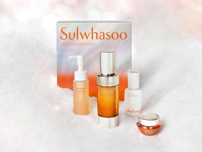 CONCENTRATED GINSENG REJUVENATING SERUM SET HOLIDAY EDITION