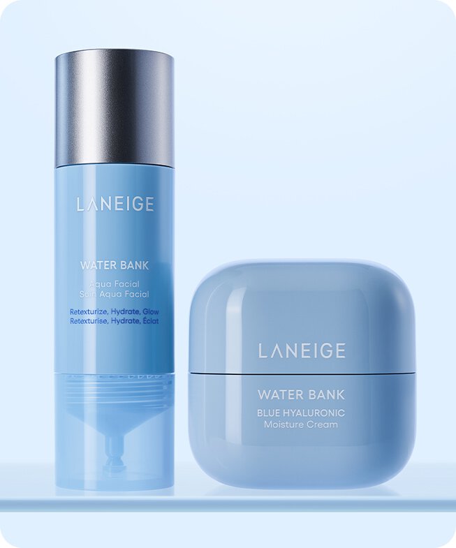 Water Bank Aqua Facial + Water Bank Moisturizer