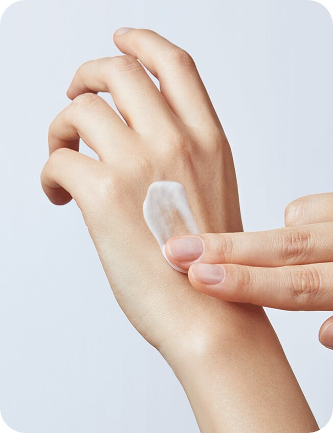 WATER BANK UV Barrier sunscreen 텍스처