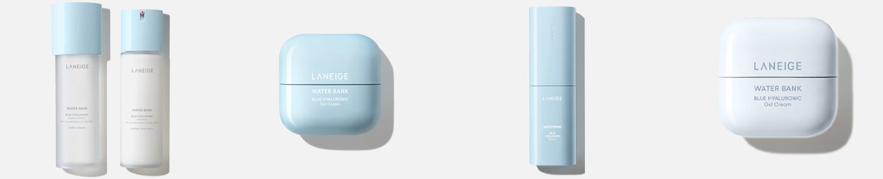 Water Bank Hyaluronic Toner/Emulsion for Combination to Oily Skin