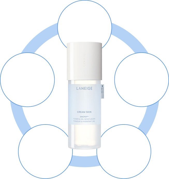 Before and after comparison showing visible pore improvements after 4 weeks of use