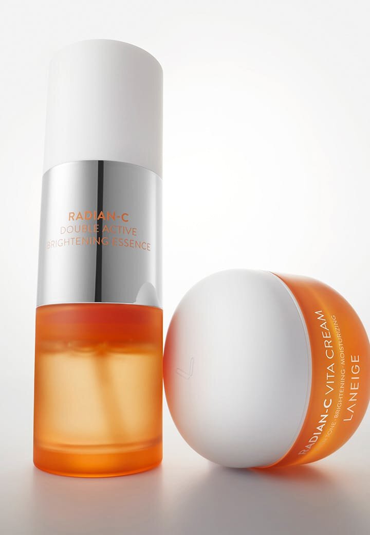 Radian-C Double Active Brightening Essence width Radian-C Cream