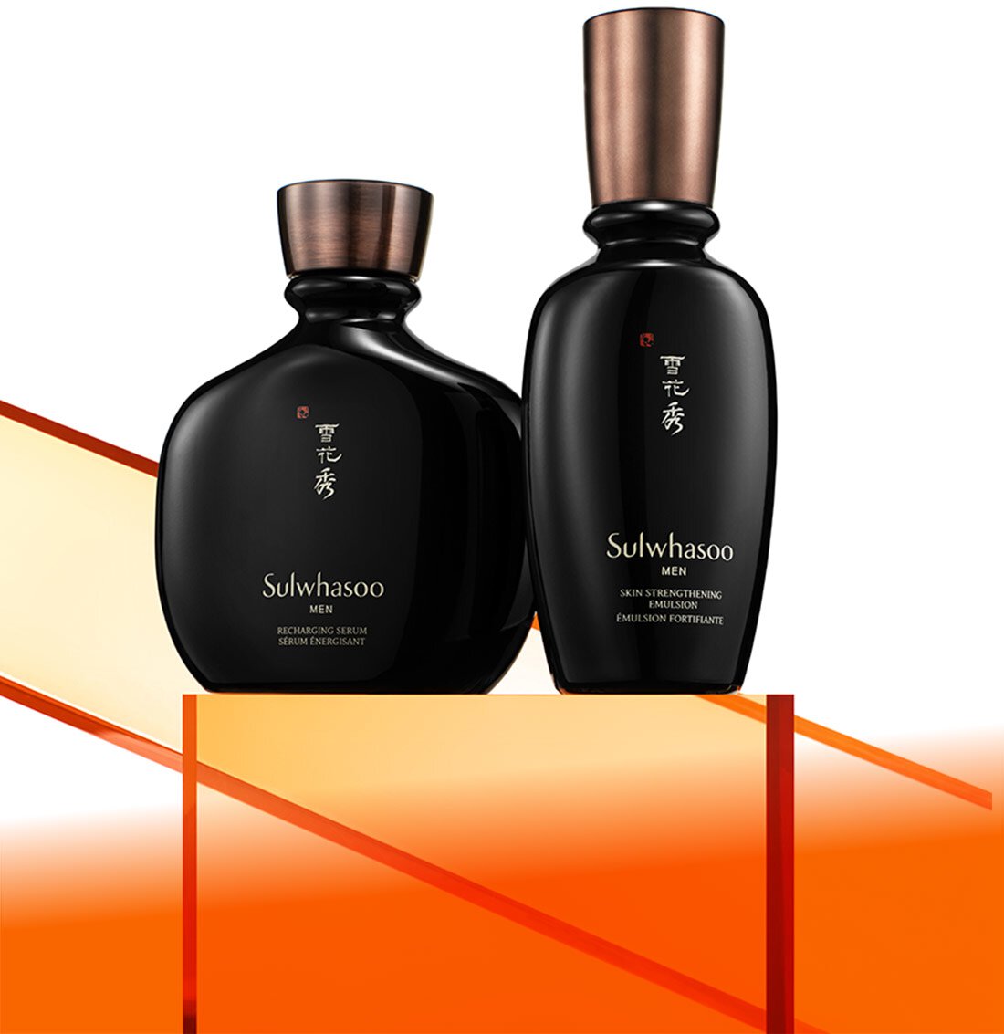 Sulwhasoo MEN RECHARGING SERUM, Sulwhasoo MEN SKIN STRENGTHENING EMULSION