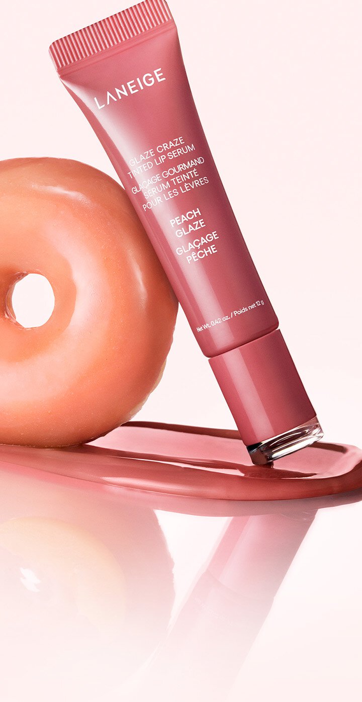 Glaze Craze Tinted Lip Serum - PEACH GLAZE