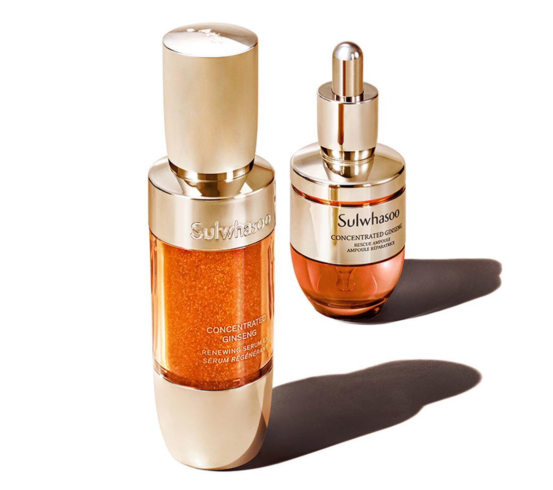 Concentrated Ginseng RENEWING SERUM EX & Concentrated Ginseng Rescue Ampoule