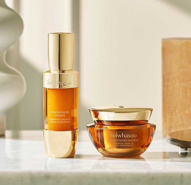 Sulwhasoo Concentrated Ginseng Renewing Serum EX & Sulwhasoo Concentrated Ginseng Renewing Cream EX