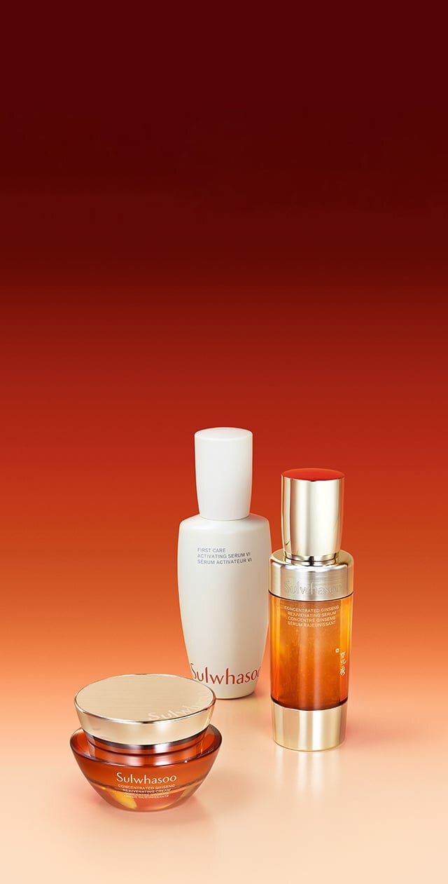 FIRST CARE ACTIVATING SERUM & CONCENTRATED GINSENG REJUVENATING SERUM & CONCENTRATED GINSENG REJUVENATING CREAM